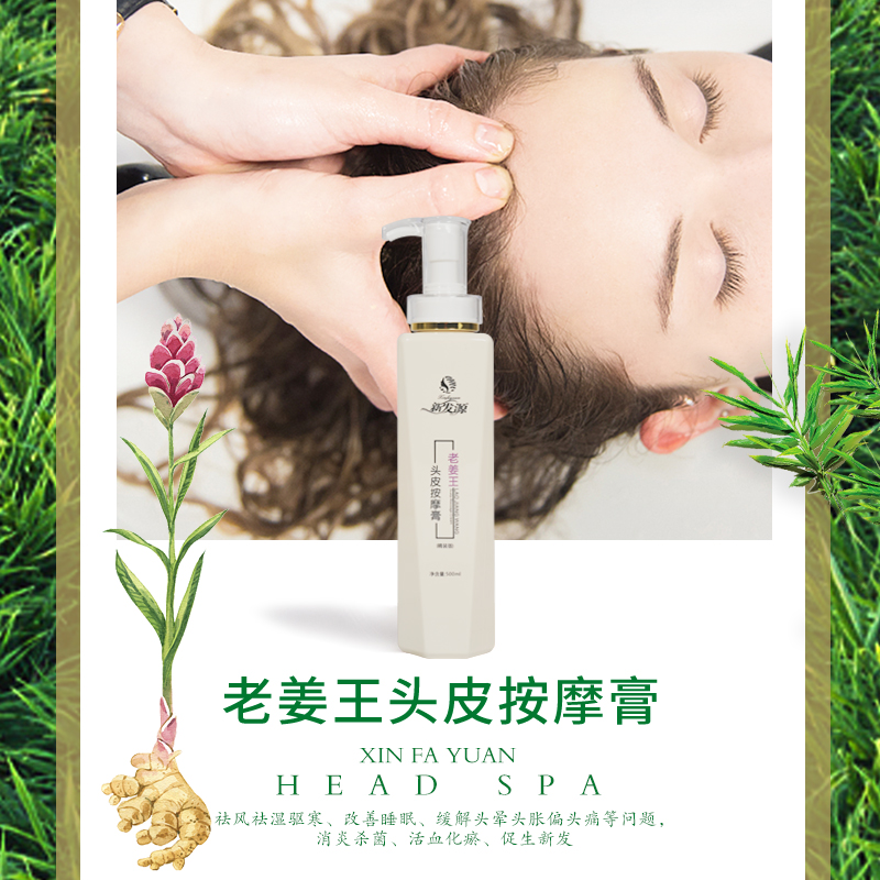 新发源老姜王头皮按摩膏 (精装版)